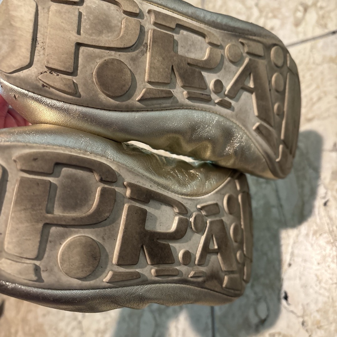 PRADA - プラダ バレエシューズの通販 by お値下げ遠慮なく PRADA - プラダ バレエシューズの通販 by お値下げ遠慮なく