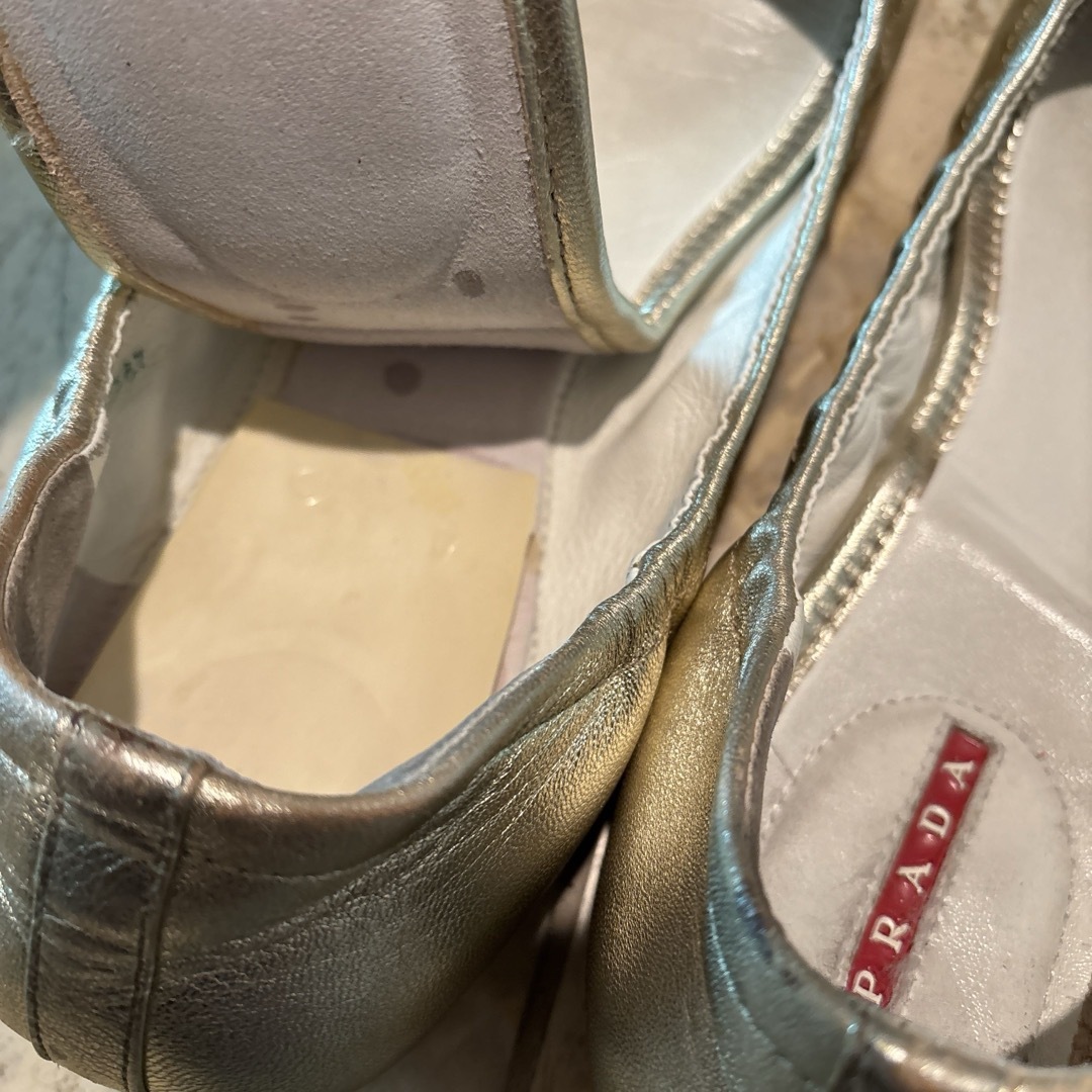PRADA - プラダ バレエシューズの通販 by お値下げ遠慮なく PRADA - プラダ バレエシューズの通販 by お値下げ遠慮なく