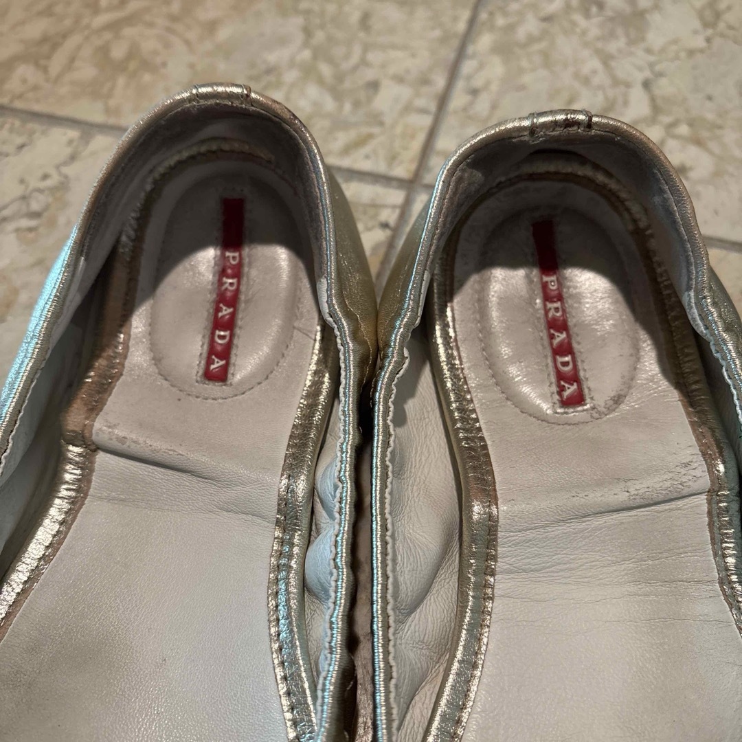 PRADA - プラダ バレエシューズの通販 by お値下げ遠慮なく PRADA - プラダ バレエシューズの通販 by お値下げ遠慮なく
