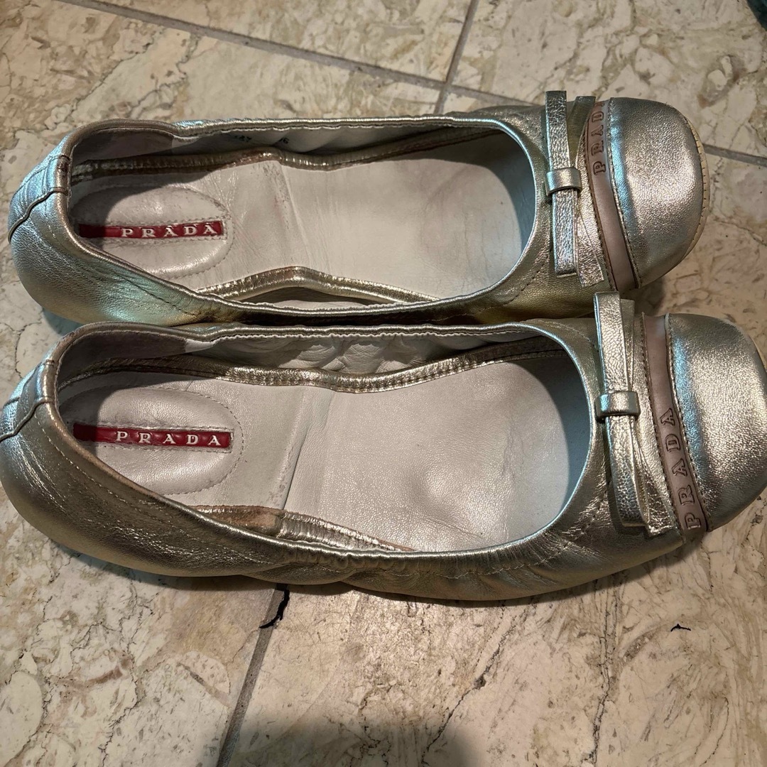 PRADA - プラダ バレエシューズの通販 by お値下げ遠慮なく PRADA - プラダ バレエシューズの通販 by お値下げ遠慮なく