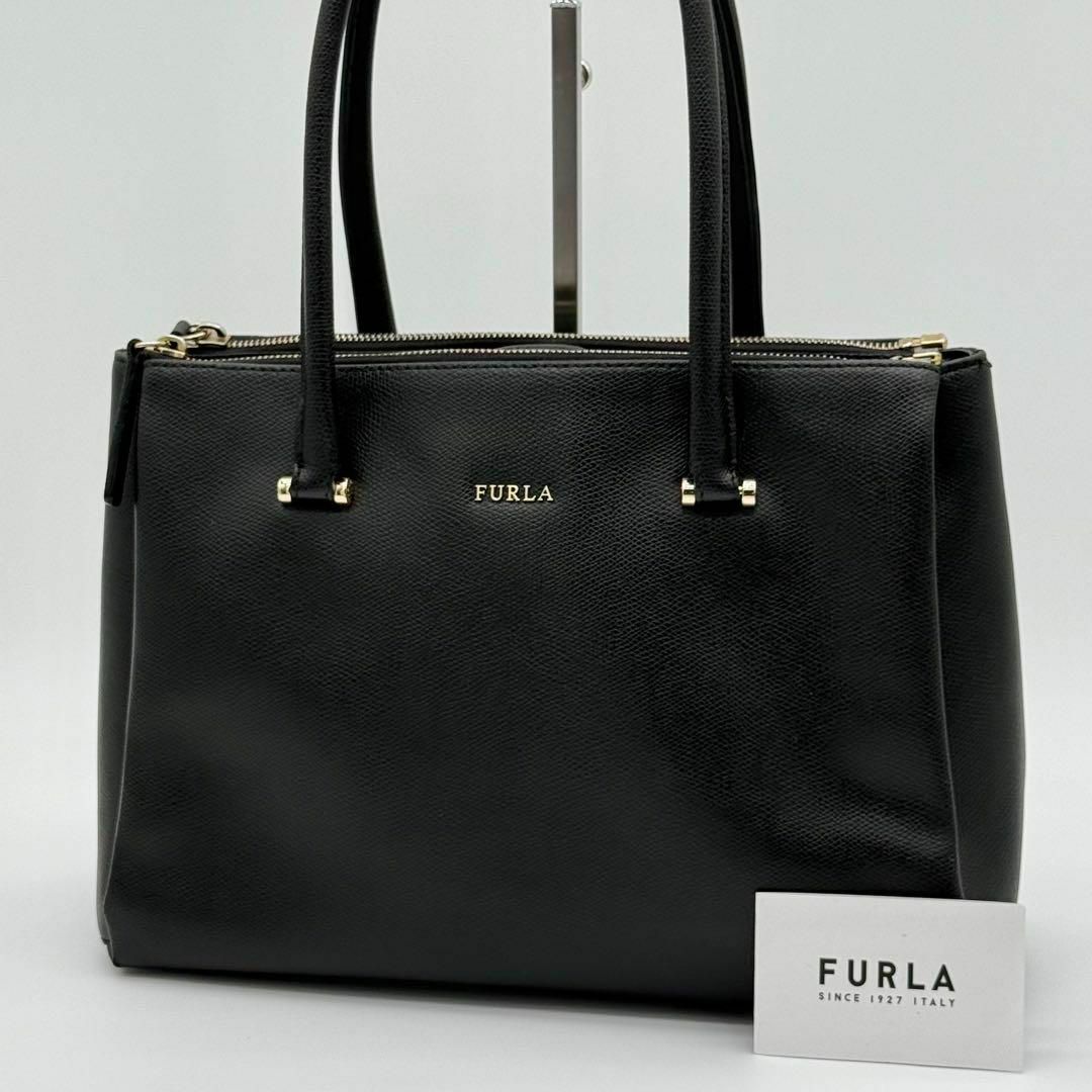 FURLA - 【美品】FURLA LOTUS トートバッグ セミショルダー FURLA - 【美品】FURLA LOTUS トートバッグ セミショルダー