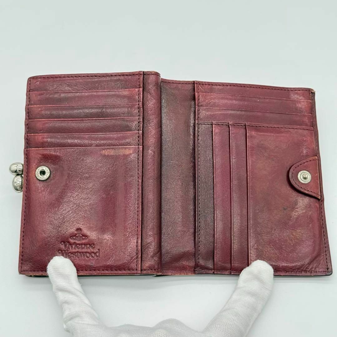 Vivienne Westwood - 【廃盤・良品】Vivienne がま口財布 ビッグ Vivienne Westwood - 【廃盤・良品】Vivienne がま口財布 ビッグ