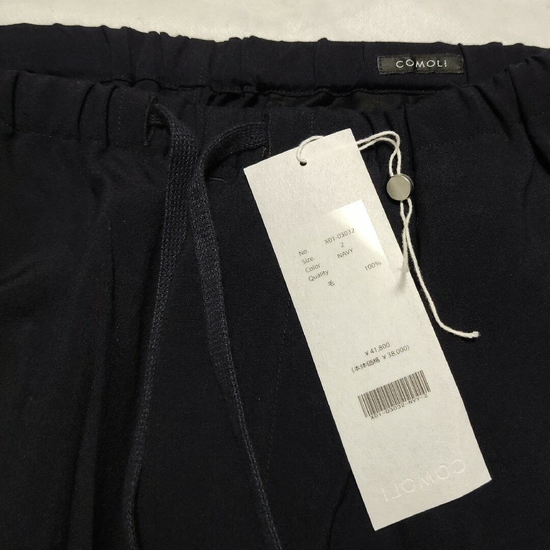 COMOLI - 本店限定□COMOLI ウールドローストリングパンツ 2 COMOLI - 本店限定□COMOLI ウールドローストリングパンツ 2
