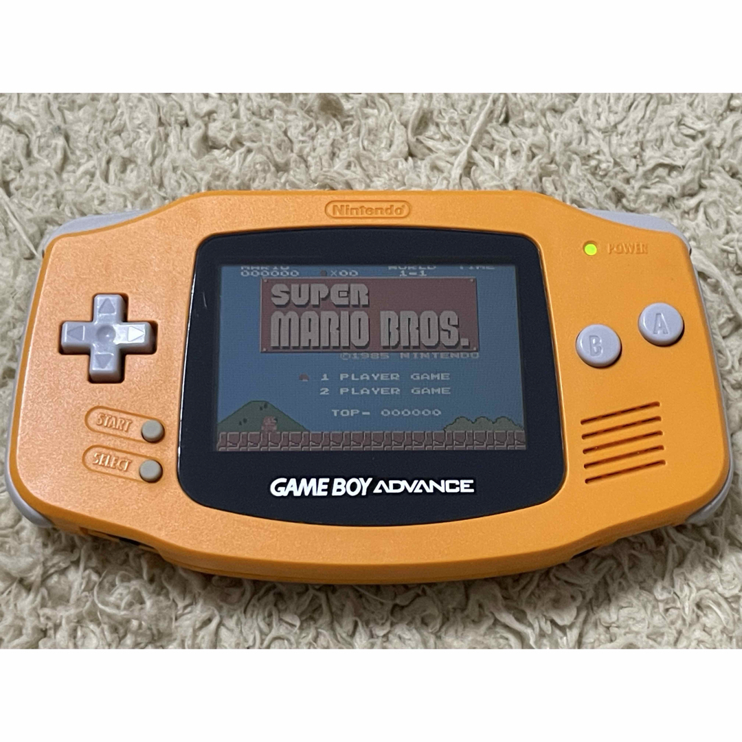 任天堂 - Nintendo ゲームボーイアドバンス オレンジ AGB-001の 任天堂 - Nintendo ゲームボーイアドバンス オレンジ AGB-001の