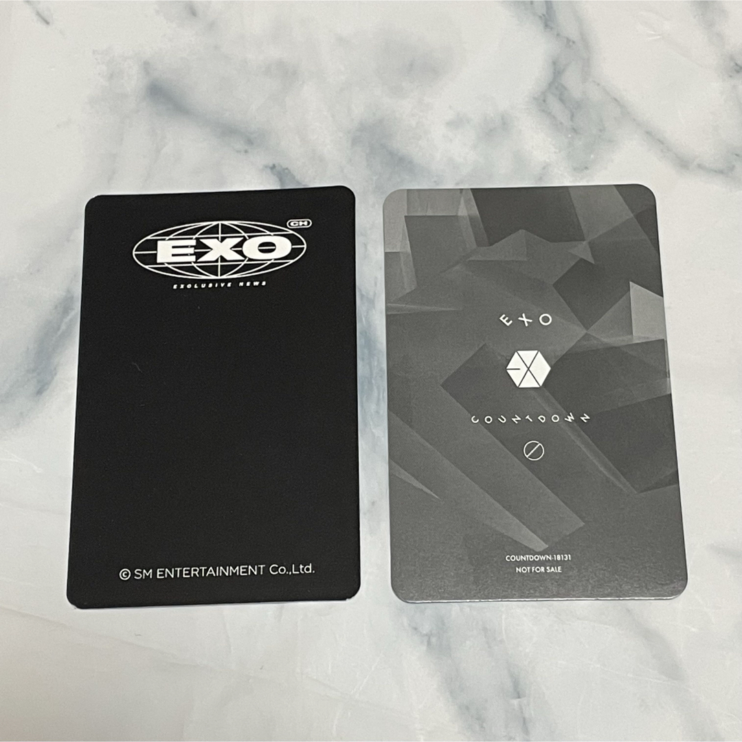EXO - EXO シーグリ2021 COUNTDOWN トレカ ベッキョン ベクの EXO - EXO シーグリ2021 COUNTDOWN トレカ ベッキョン ベクの