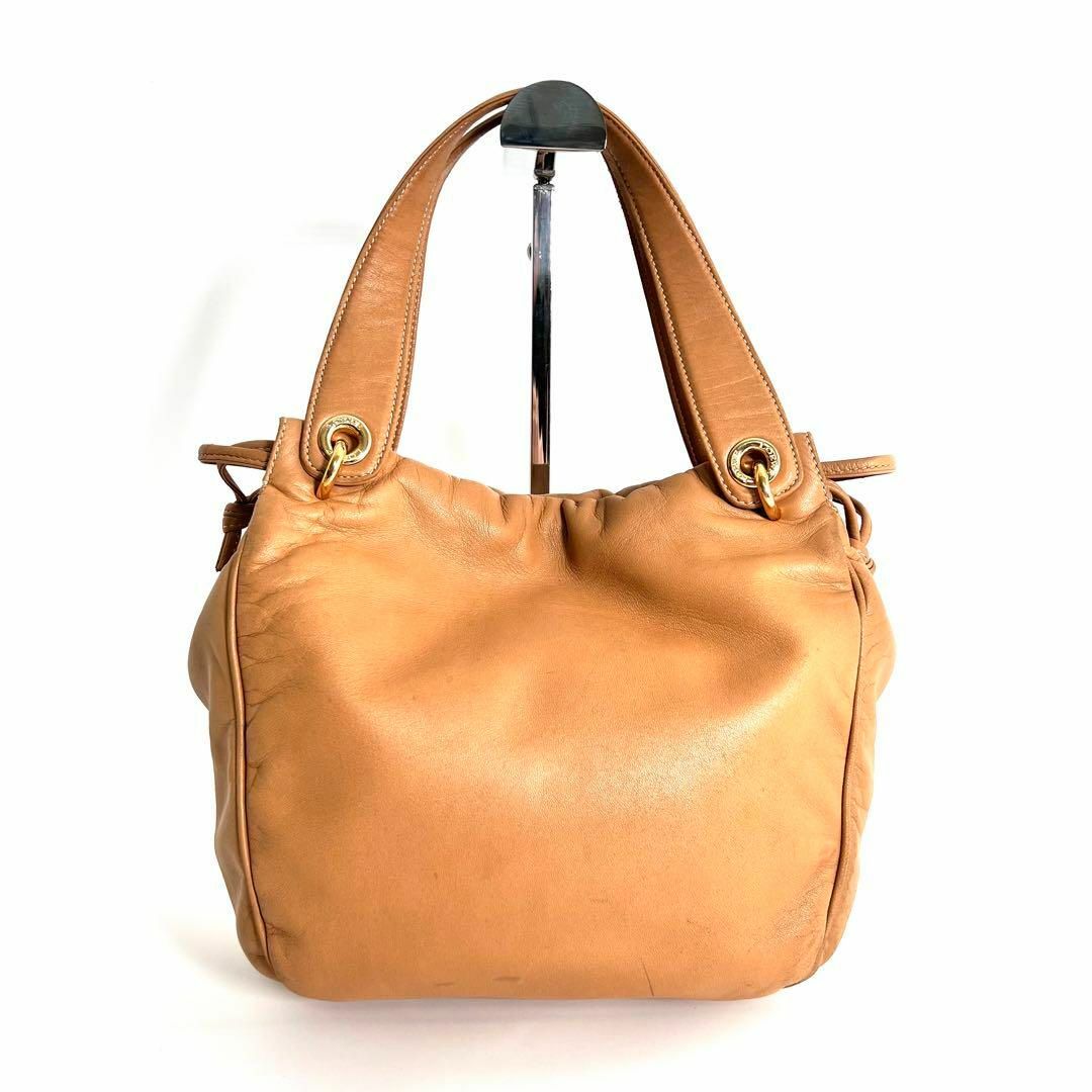 LOEWE - 美品 LOEWE ナッパレザー アナグラム トートバッグ 巾着 LOEWE - 美品 LOEWE ナッパレザー アナグラム トートバッグ 巾着