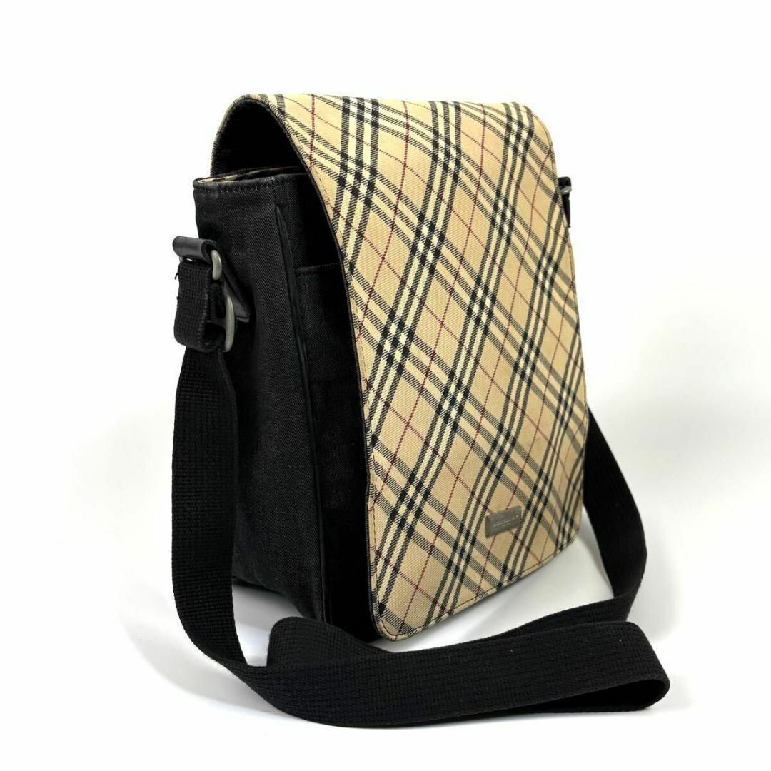 BURBERRY - 【美品】Burberry キャンバス コットン ショルダー BURBERRY - 【美品】Burberry キャンバス コットン ショルダー