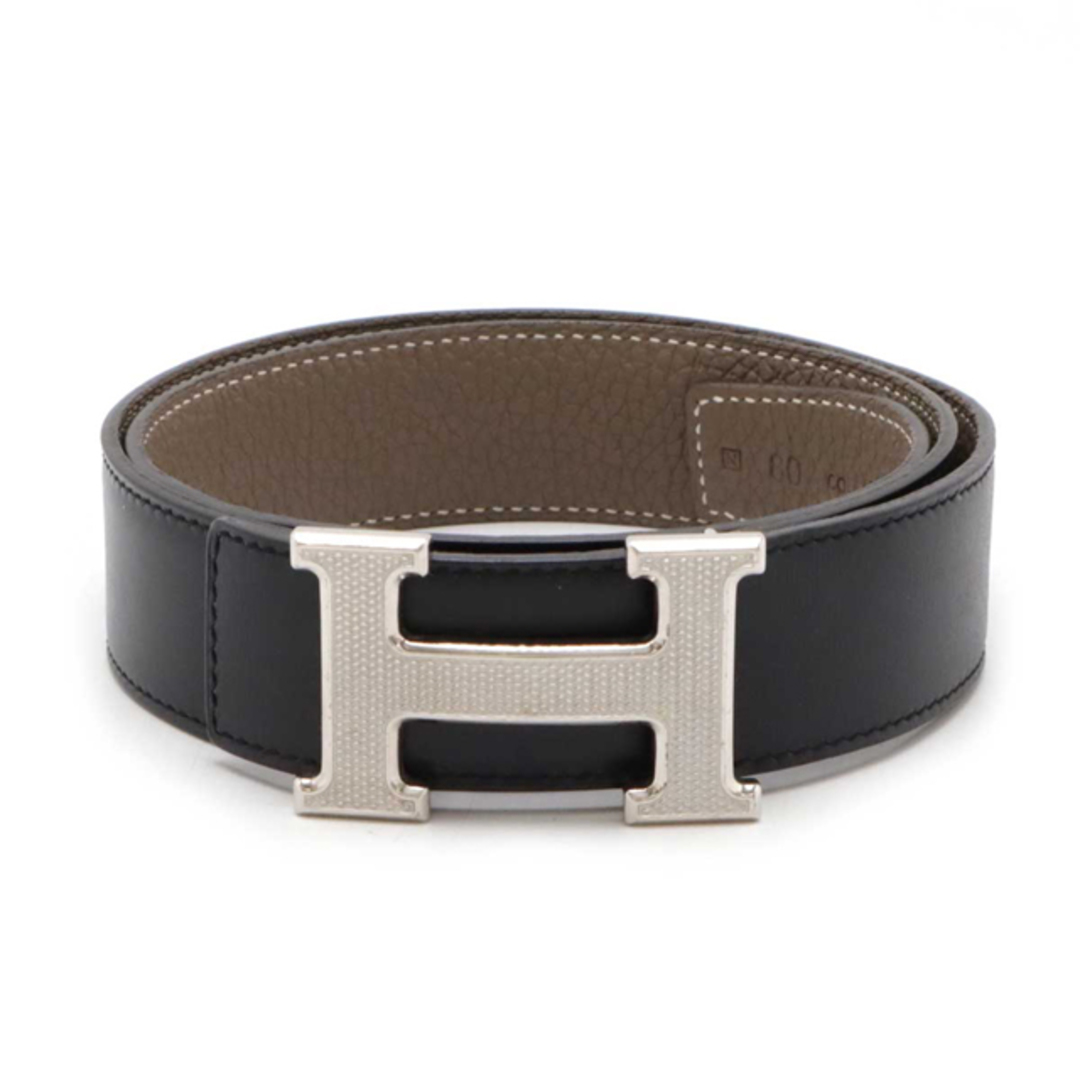 HERMES - HERMES エルメス Hギヨシェ Hベルト リバーシブル トゴ HERMES - HERMES エルメス Hギヨシェ Hベルト リバーシブル トゴ