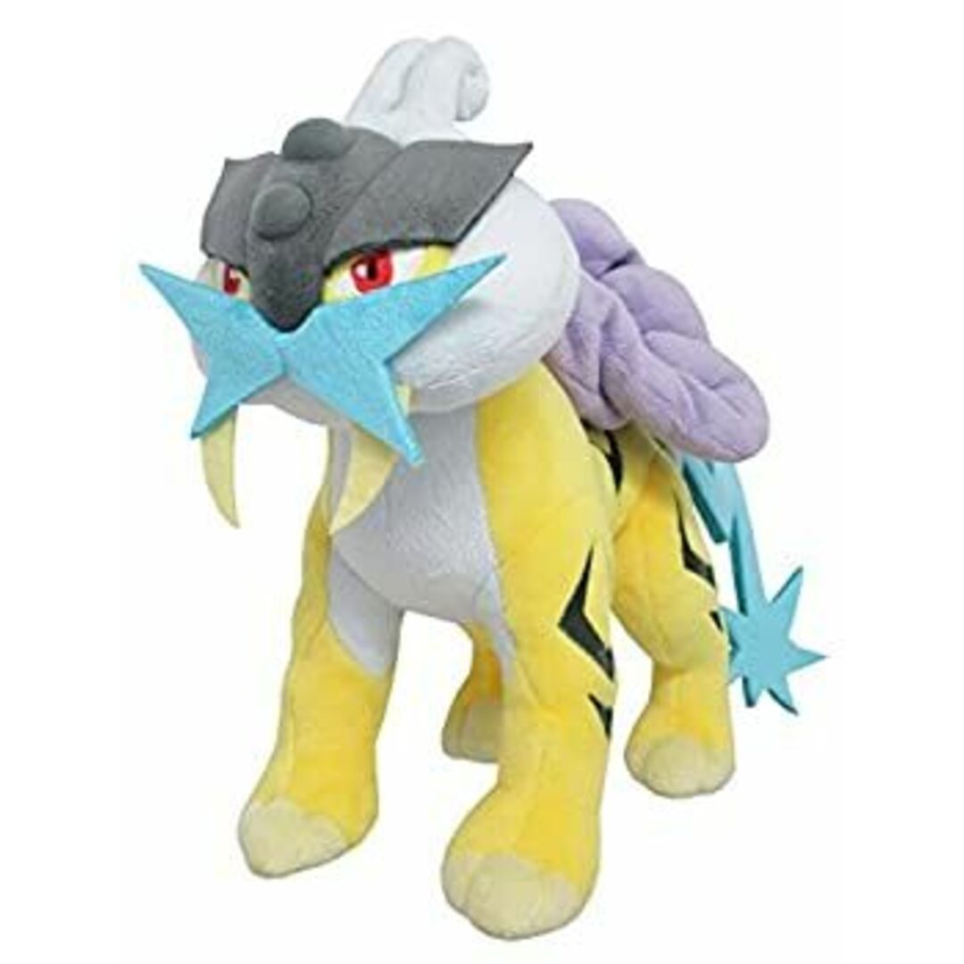 ポケットモンスター PP62 ライコウ (S) ぬいぐるみ 高さ22cm エンタメ/ホビーのおもちゃ/ぬいぐるみ(ぬいぐるみ)の商品写真