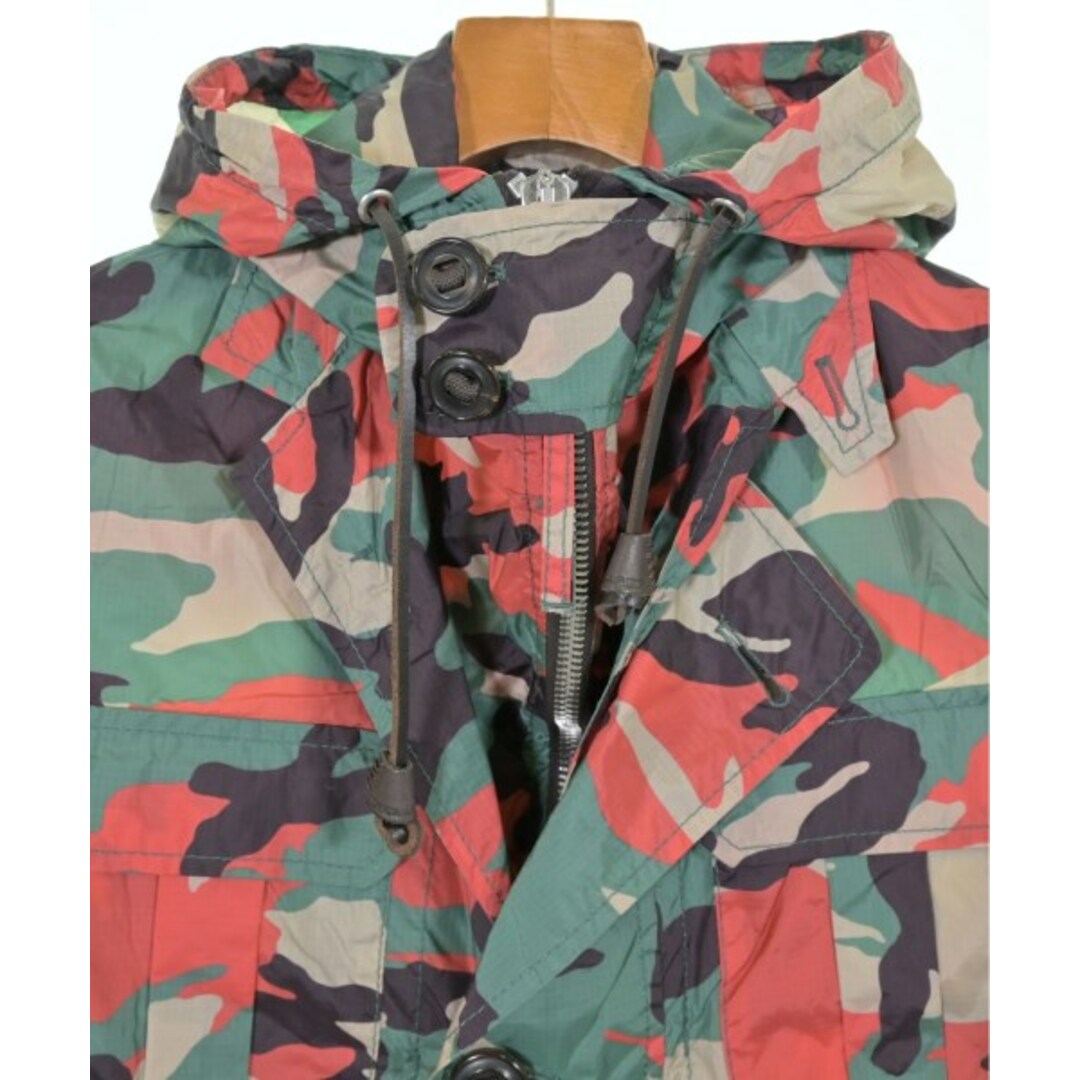 DSQUARED マウンテンパーカー 46(M位) 緑x赤xベージュ等(迷彩 DSQUARED マウンテンパーカー 46(M位) 緑x赤xベージュ等(迷彩