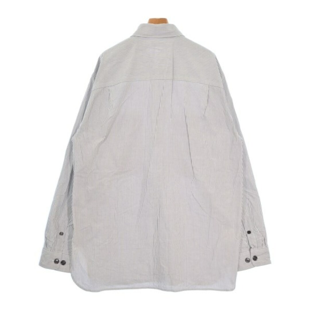 DRIES VAN NOTEN - DRIES VAN NOTEN カジュアルシャツ L 白x DRIES VAN NOTEN - DRIES VAN NOTEN カジュアルシャツ L 白x