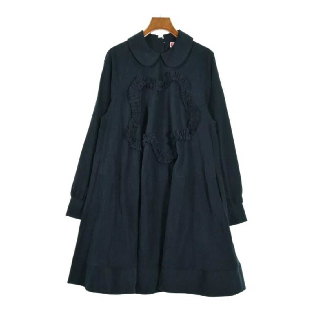 KENZO - KENZO ケンゾー ワンピース 36(XS位) 紺 【古着】【中古 KENZO - KENZO ケンゾー ワンピース 36(XS位) 紺 【古着】【中古
