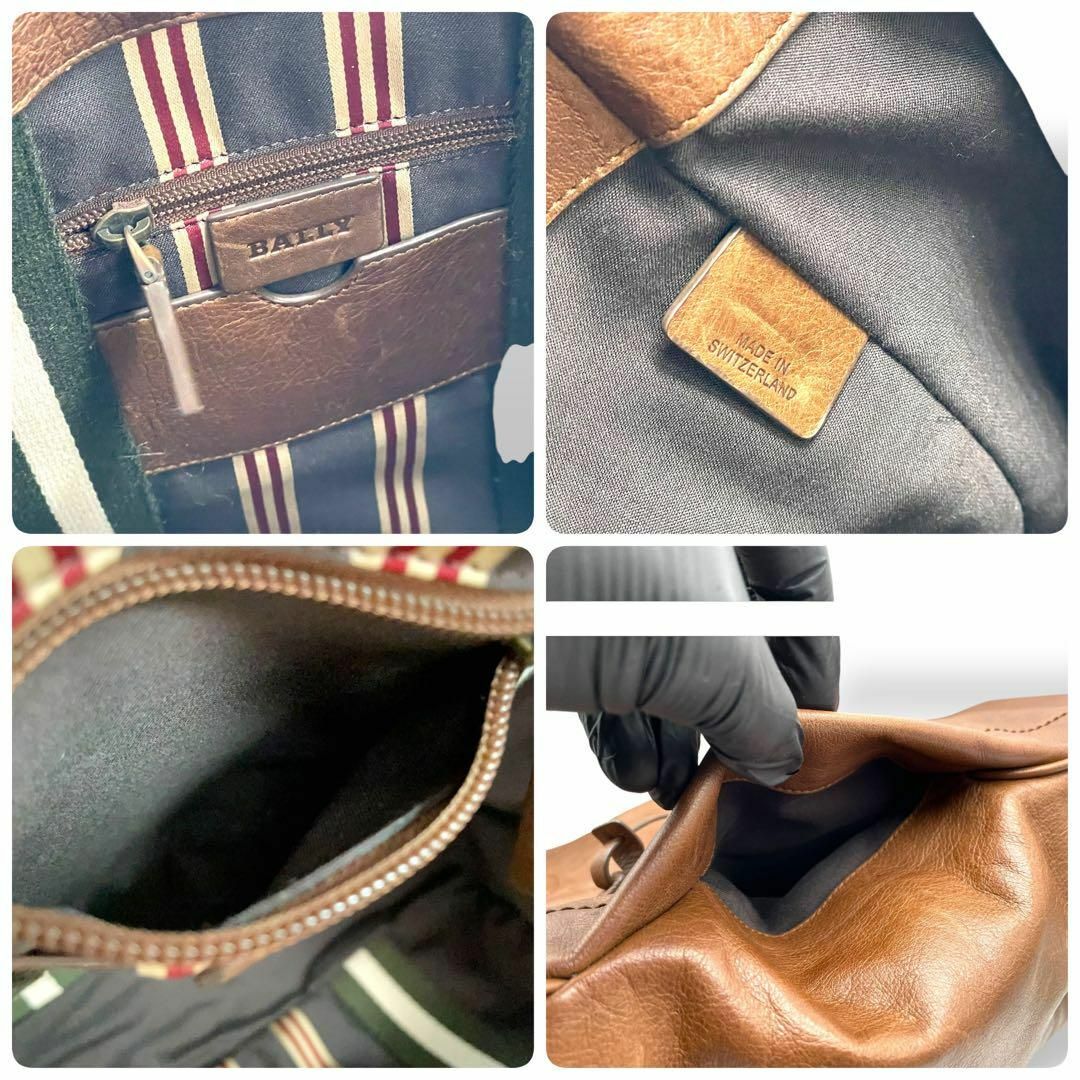 極美品 BALLY バリー ビジネス トレスポ 2WAY トートバッグ A4可