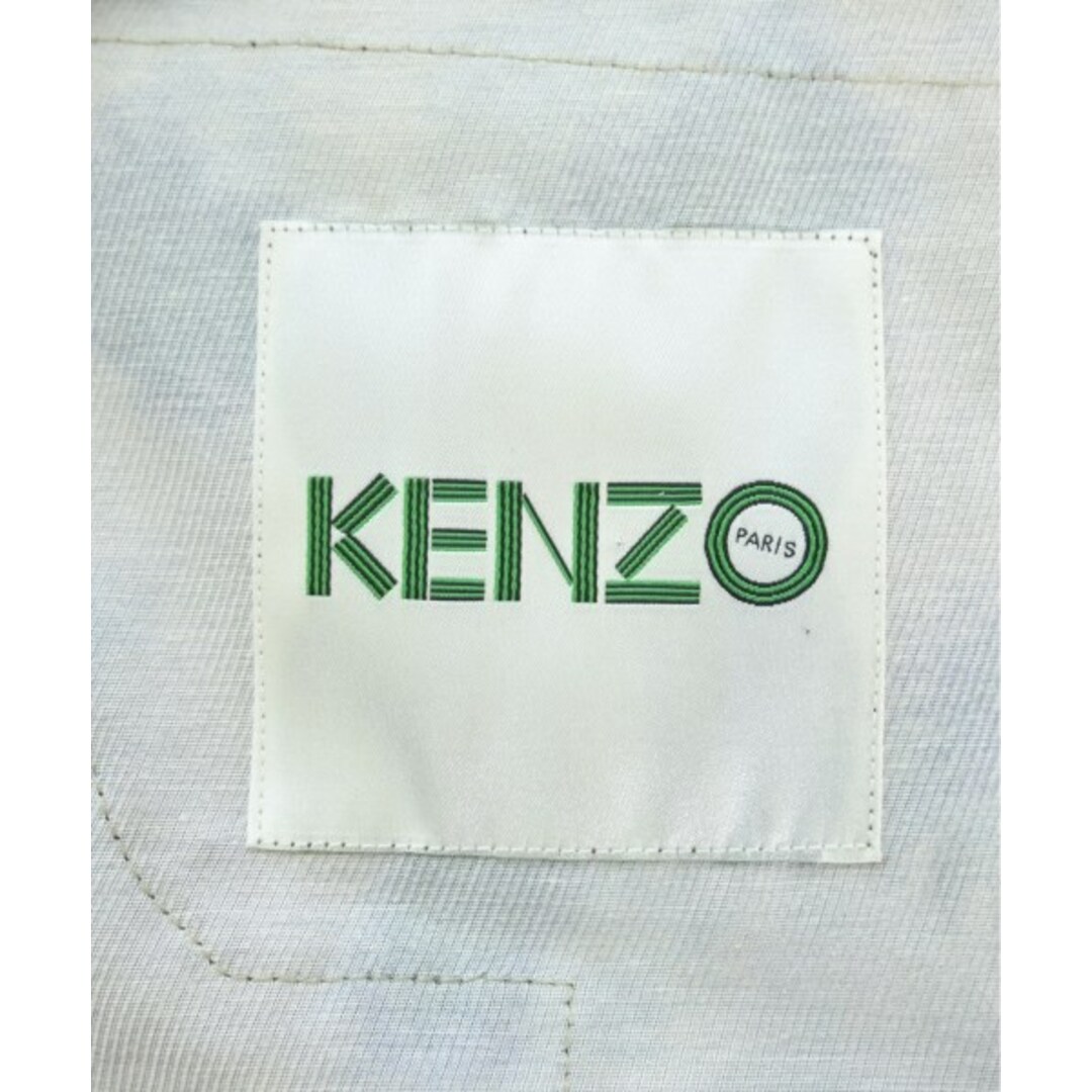 KENZO - KENZO ケンゾー ブルゾン(その他) S カーキx紺 【古着 KENZO - KENZO ケンゾー ブルゾン(その他) S カーキx紺 【古着