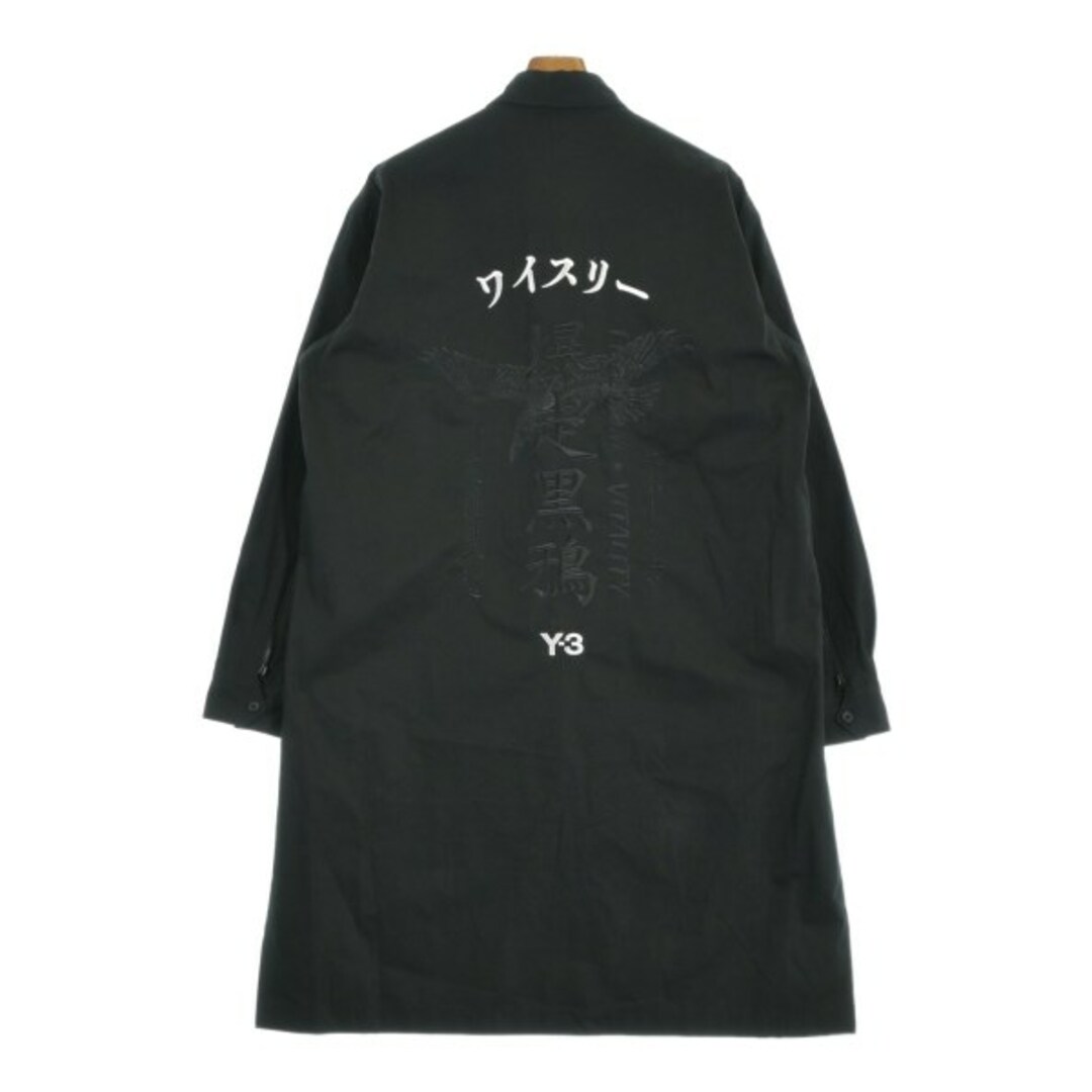 Y-3 - Y-3 ワイスリー コート(その他) 2XS(XXS位) 黒 【古着 Y-3 - Y-3 ワイスリー コート(その他) 2XS(XXS位) 黒 【古着