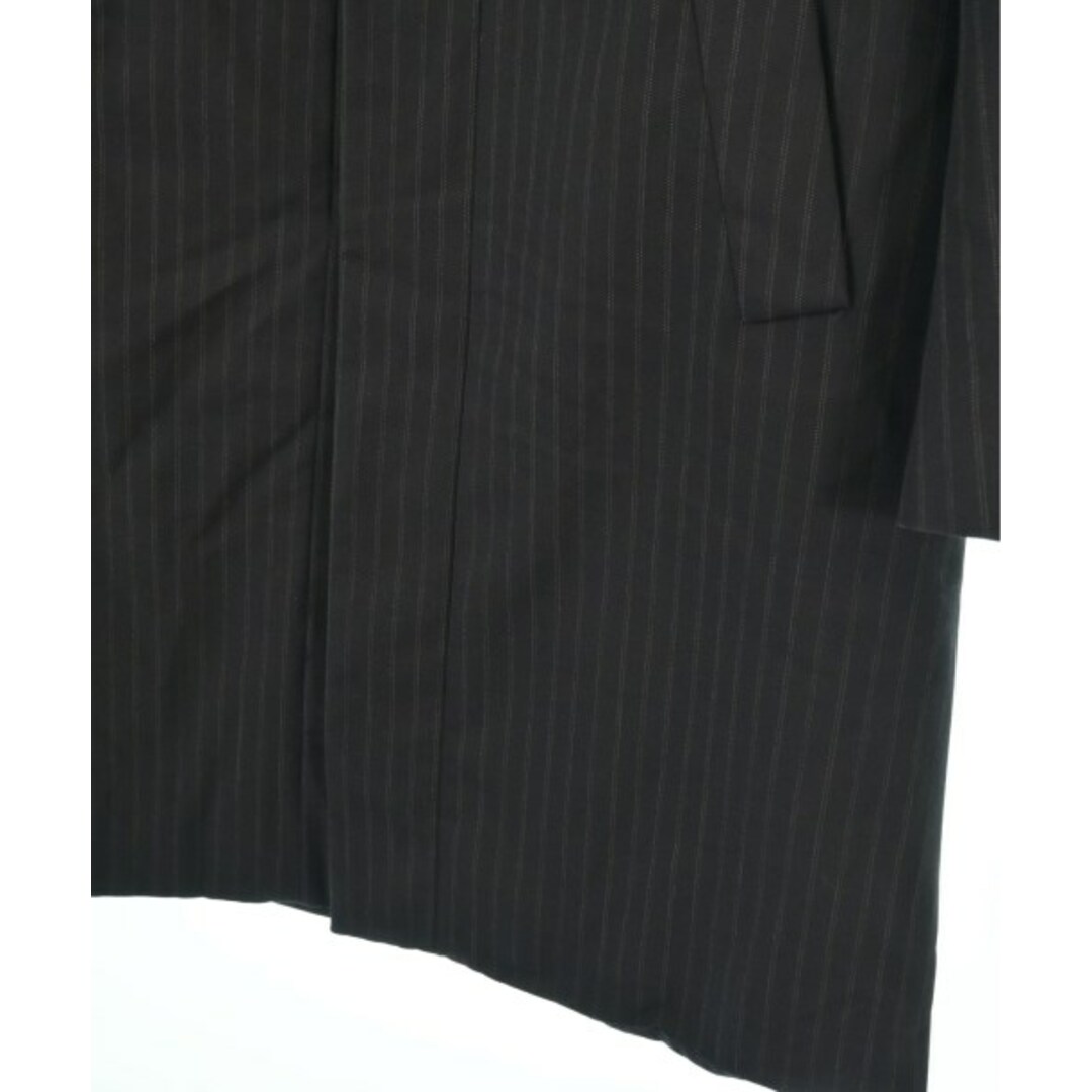 DRIES VAN NOTEN - DRIES VAN NOTEN ステンカラーコート M 紺x白 DRIES VAN NOTEN - DRIES VAN NOTEN ステンカラーコート M 紺x白