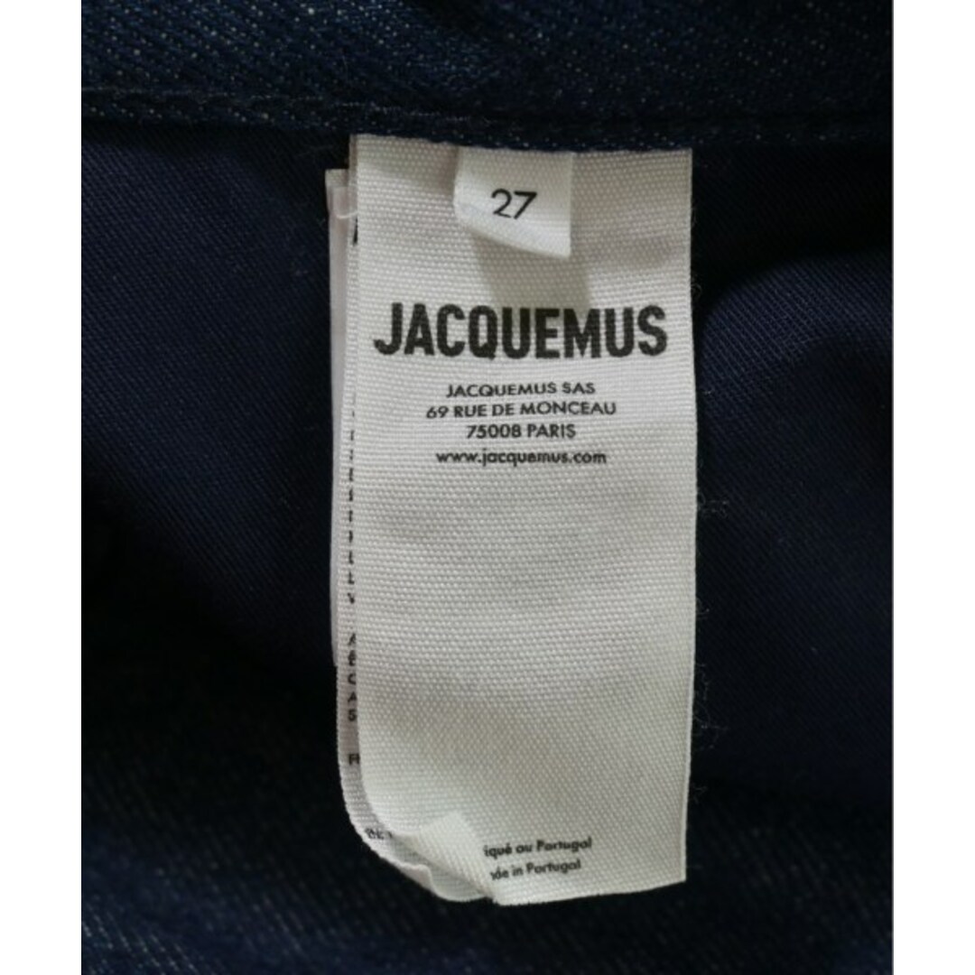 JACQUEMUS ジャックムス デニムパンツ 27(M位) 青(デニム JACQUEMUS ジャックムス デニムパンツ 27(M位) 青(デニム