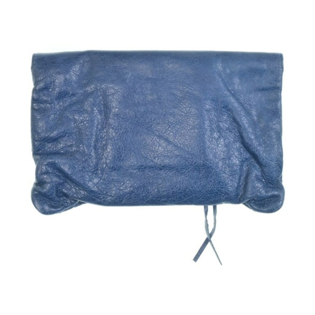 BALENCIAGA - BALENCIAGA バレンシアガ クラッチバッグ - 青 BALENCIAGA - BALENCIAGA バレンシアガ クラッチバッグ - 青