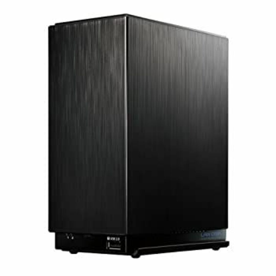 アイ・オー・データ機器 デュアルコアCPU搭載 2ドライブ高速NAS 8TB スマホ/家電/カメラのPC/タブレット(PC周辺機器)の商品写真