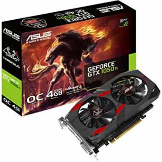 ASUS Nvidia GTX1050TI搭載ビデオカード CERBERUS-GTX1050TI-O4G(PCパーツ)