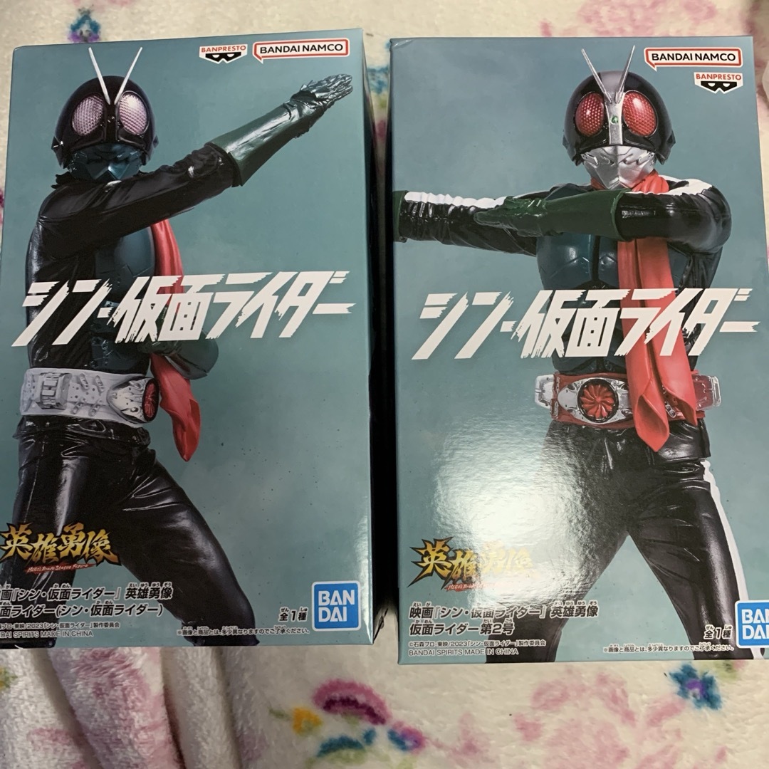 英雄勇像 シン・仮面ライダー 第1号&第2号セットの通販 by マ 英雄勇像 シン・仮面ライダー 第1号&第2号セットの通販 by マ