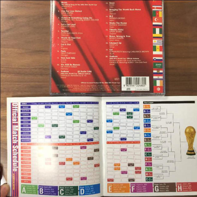 2002 FIFA ワールドカップ オフィシャルアルバム スポーツ/アウトドアのサッカー/フットサル(記念品/関連グッズ)の商品写真