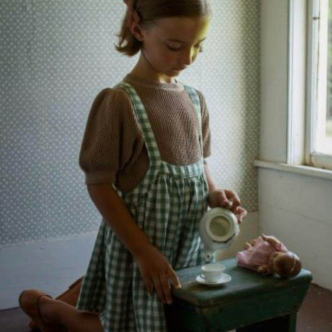 SOOR PLOOM - SOORPLOOM Eloise Prinafore Gingham 6yの通販 by SOOR PLOOM - SOORPLOOM Eloise Prinafore Gingham 6yの通販 by