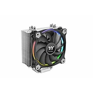 Thermaltake Riing Silent 12 RGB Sync Edition 空冷CPUクーラー [Intel/AMD両対応] FN1219 CL-P052-AL12SW-A(PCパーツ)