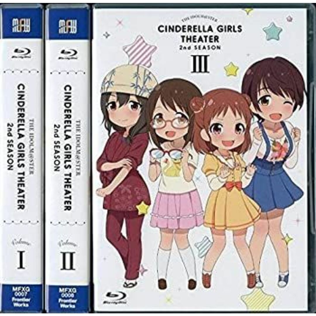 アイドルマスター シンデレラガールズ劇場 2nd SEASON 第1巻〜第3巻 [ブルーレイ全巻セット] 全3巻セット [マーケットプレイス Blu-rayセット]