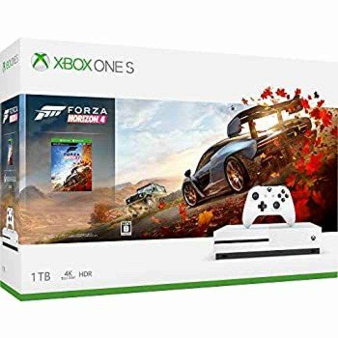 Xbox One S 1 TB Forza Horizon 4 同梱版 (234-00567) エンタメ/ホビーのゲームソフト/ゲーム機本体(その他)の商品写真
