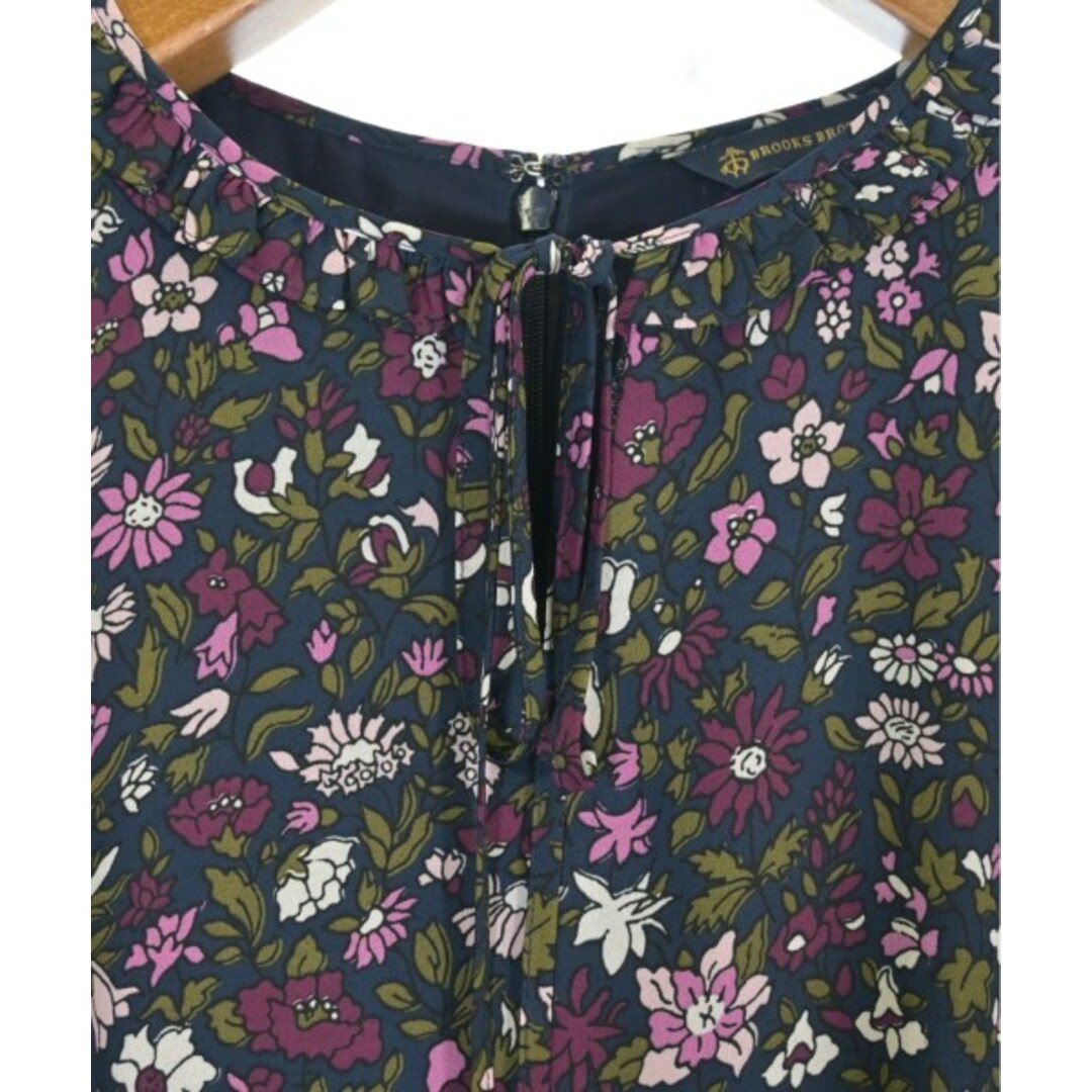 Brooks Brothers - Brooks Brothers ワンピース 2(M位) 紺x紫x白 Brooks Brothers - Brooks Brothers ワンピース 2(M位) 紺x紫x白
