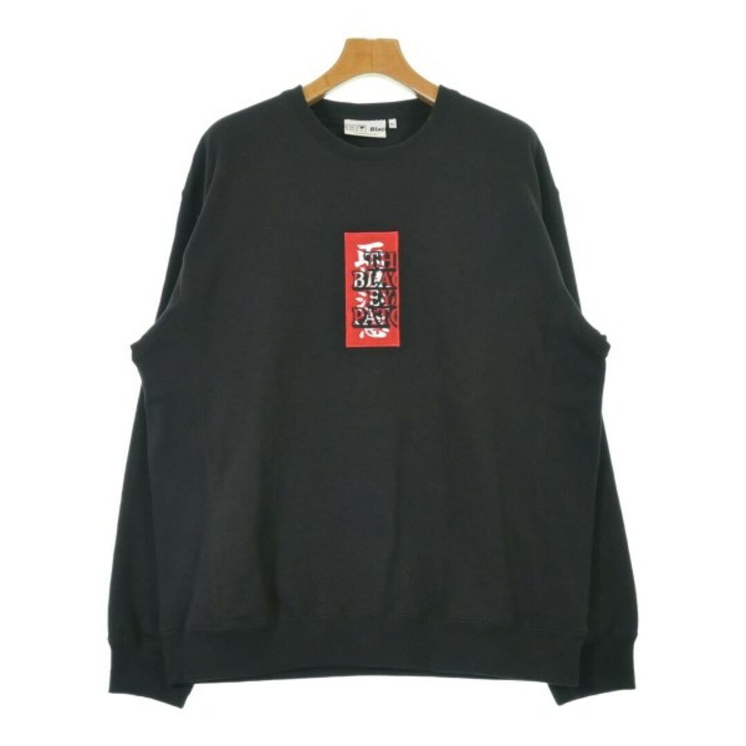 BLACK EYE PATCH ブラックアイパッチ スウェット XL 黒 【古着 BLACK EYE PATCH ブラックアイパッチ スウェット XL 黒 【古着