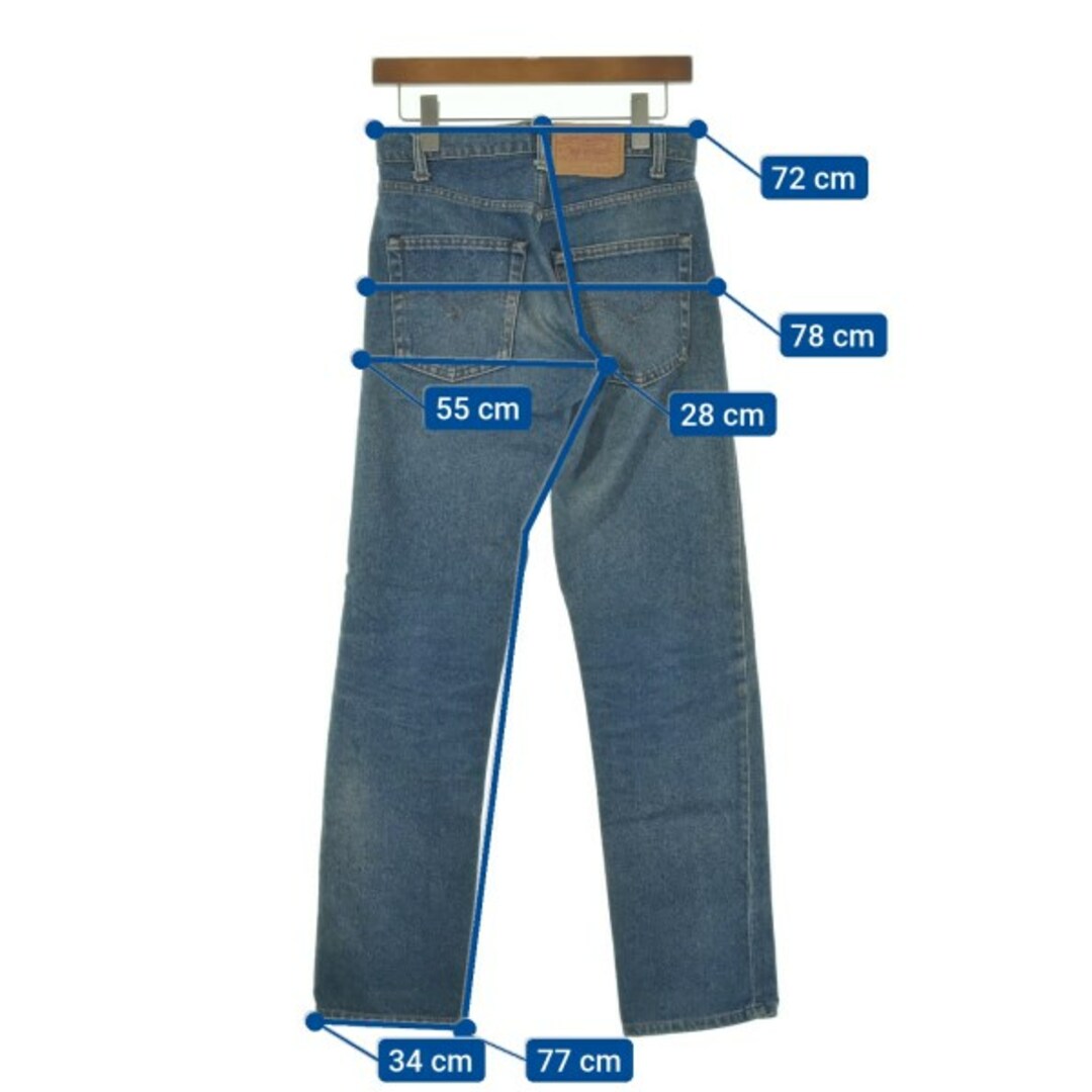 Levi's - LEVI'S リーバイス デニムパンツ 28(S位) インディゴ Levi's - LEVI'S リーバイス デニムパンツ 28(S位) インディゴ