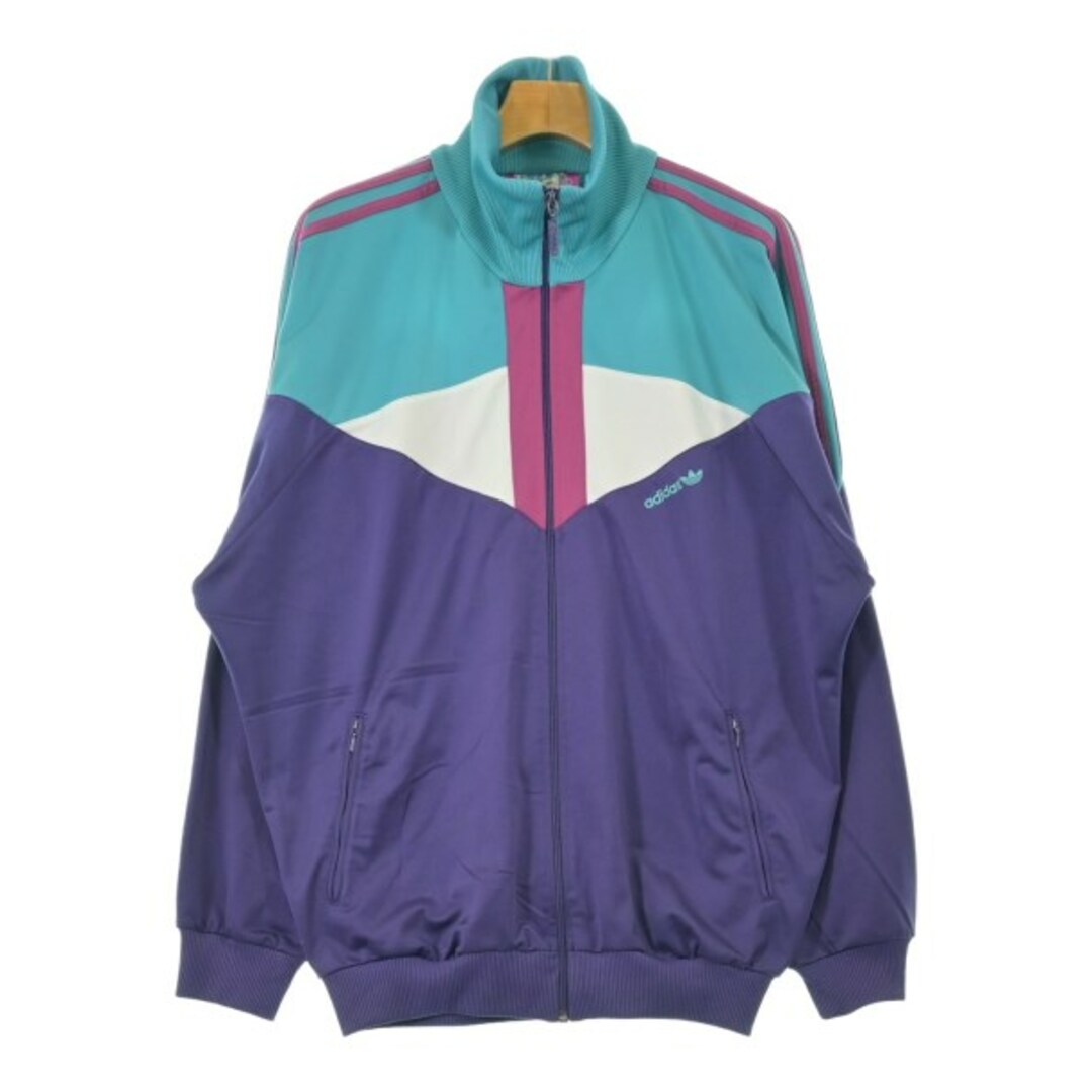 adidas - adidas アディダス スウェット -(L位) 紫x青緑x白等 adidas - adidas アディダス スウェット -(L位) 紫x青緑x白等