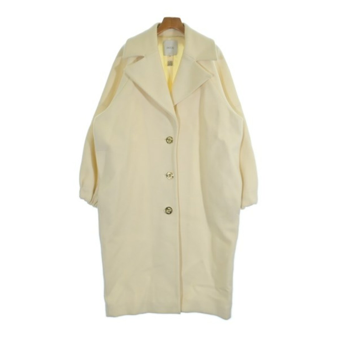 PATOU - PATOU パトゥ チェスターコート 36(XS位) 白 【古着】【中古】