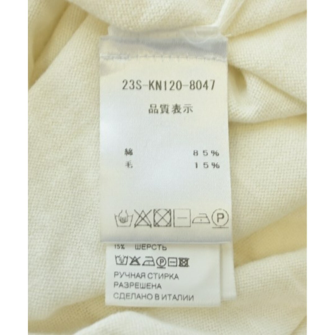 PATOU - PATOU パトゥ カーディガン S 白 【古着】【中古】の PATOU - PATOU パトゥ カーディガン S 白 【古着】【中古】の