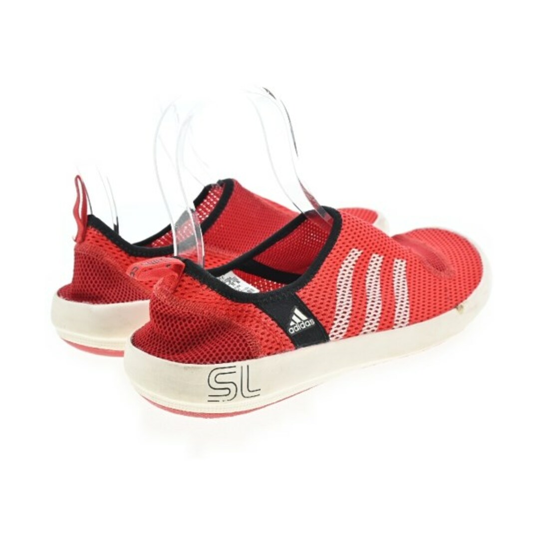 adidas - adidas アディダス スニーカー 27cm 赤x白 【古着 adidas - adidas アディダス スニーカー 27cm 赤x白 【古着