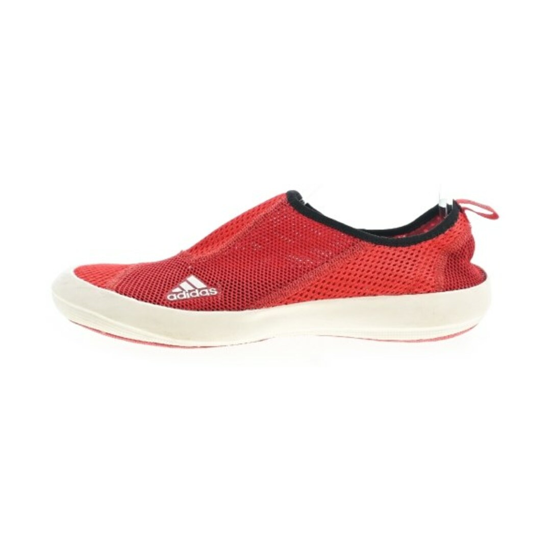 adidas - adidas アディダス スニーカー 27cm 赤x白 【古着 adidas - adidas アディダス スニーカー 27cm 赤x白 【古着