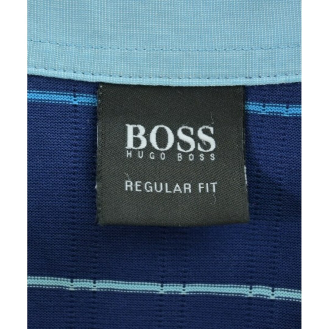 HUGO BOSS - HUGO BOSS ヒューゴボス ポロシャツ XL 紺x青x白 HUGO BOSS - HUGO BOSS ヒューゴボス ポロシャツ XL 紺x青x白