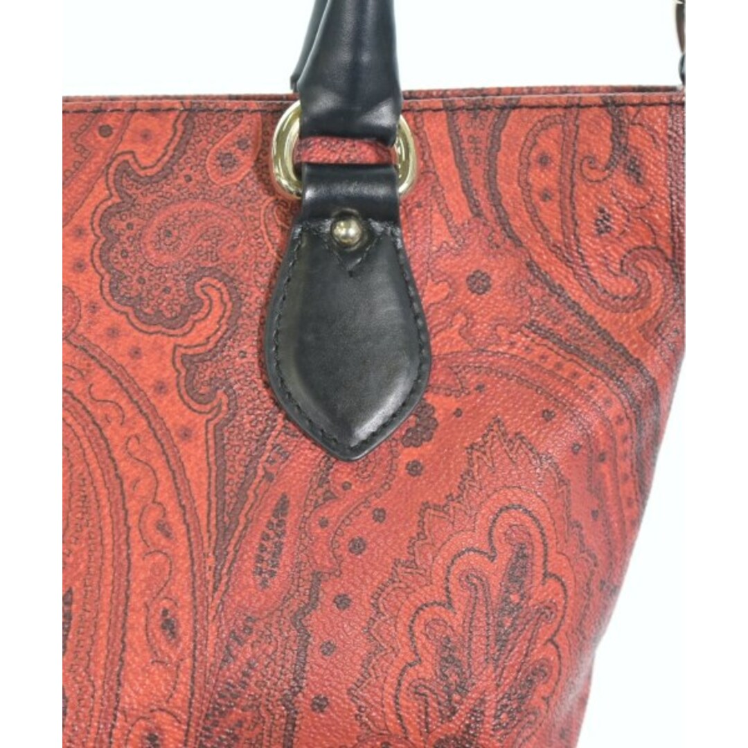 ETRO - ETRO エトロ トートバッグ - オレンジx黒(ペイズリー ETRO - ETRO エトロ トートバッグ - オレンジx黒(ペイズリー