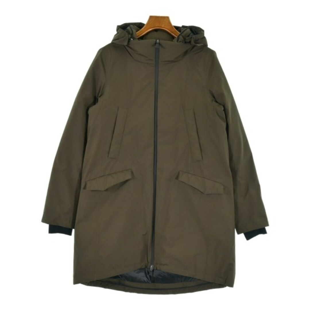 HERNO - HERNO ヘルノ ダウンコート 42(M位) 茶 【古着】【中古 HERNO - HERNO ヘルノ ダウンコート 42(M位) 茶 【古着】【中古