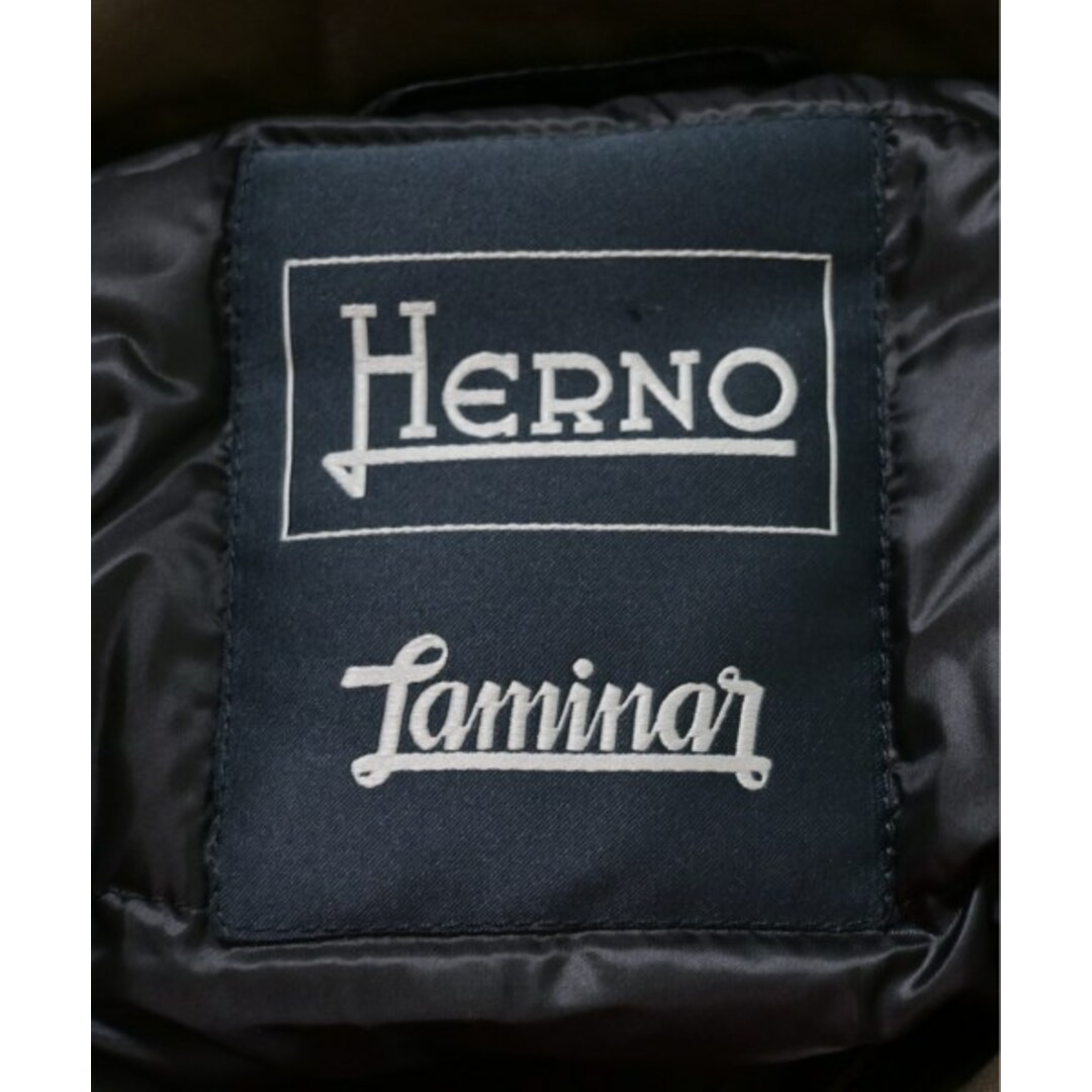 HERNO - HERNO ヘルノ ダウンコート 42(M位) 茶 【古着】【中古 HERNO - HERNO ヘルノ ダウンコート 42(M位) 茶 【古着】【中古