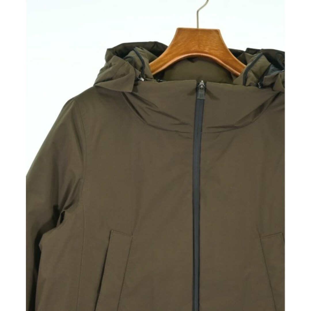 HERNO - HERNO ヘルノ ダウンコート 42(M位) 茶 【古着】【中古 HERNO - HERNO ヘルノ ダウンコート 42(M位) 茶 【古着】【中古