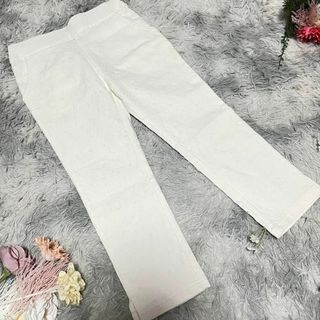 【FOOT GALLERY】花柄テーパードパンツ　(L)(カジュアルパンツ)