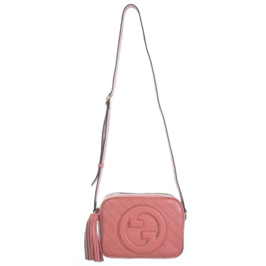 GUCCI - GUCCI グッチ ショルダーバッグ - ピンク 【古着 GUCCI - GUCCI グッチ ショルダーバッグ - ピンク 【古着
