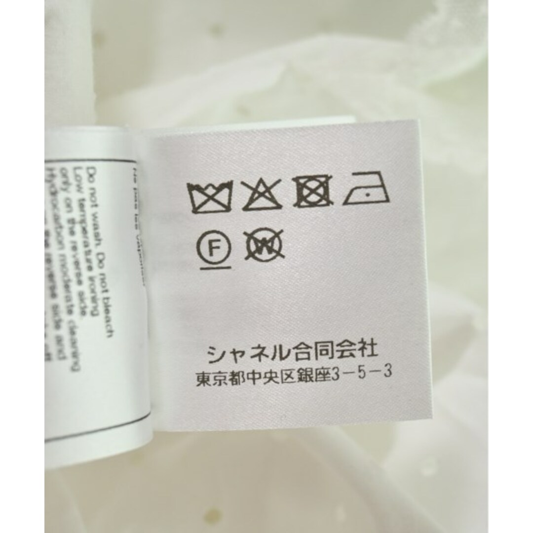 CHANEL - CHANEL シャネル ブラウス 36(XS位) 白 【古着】【中古 CHANEL - CHANEL シャネル ブラウス 36(XS位) 白 【古着】【中古