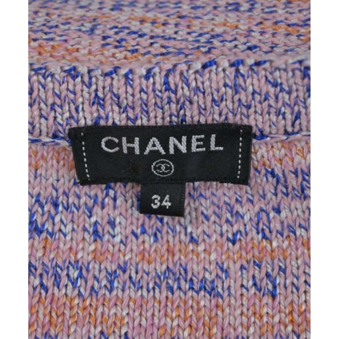 CHANEL - CHANEL シャネル ベスト 34(XS位) ピンクx水色x CHANEL - CHANEL シャネル ベスト 34(XS位) ピンクx水色x