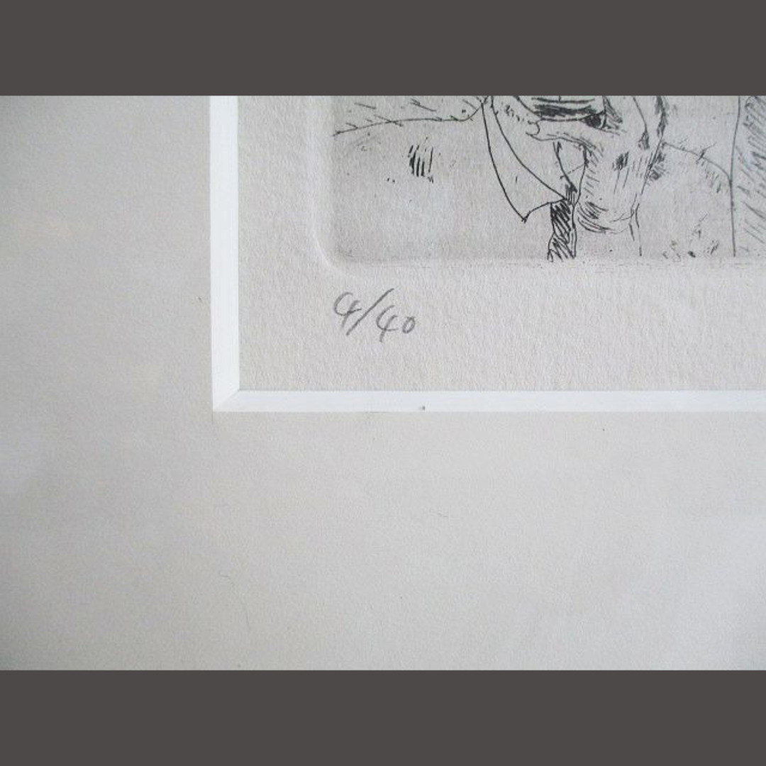 山本容子 初期版画作品「Peep & Peel」1979年 CAPOTE SUITE 4/40