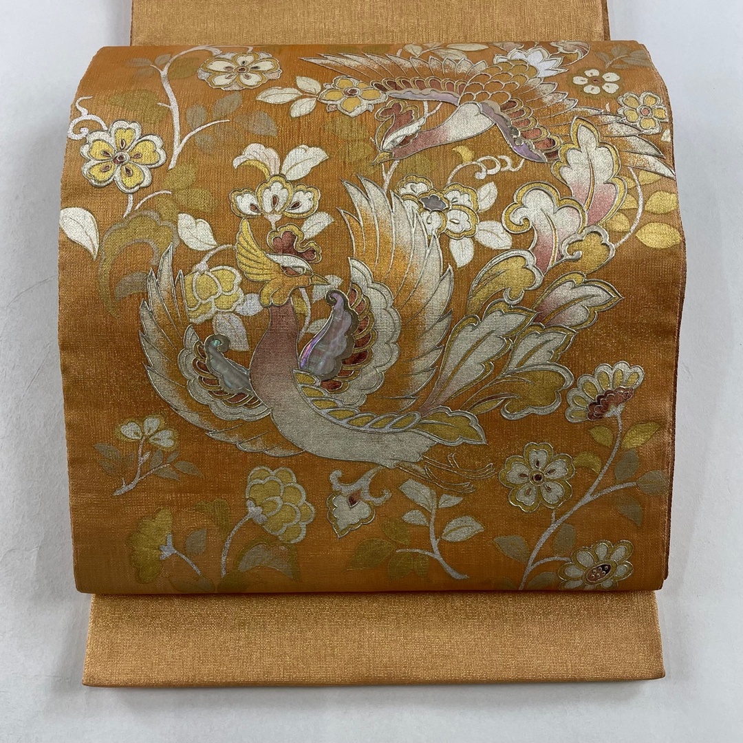 袋帯 名品 お太鼓柄 正絹 【中古】の通販 by バイセル ラクマ店 袋帯 名品 お太鼓柄 正絹 【中古】の通販 by バイセル ラクマ店