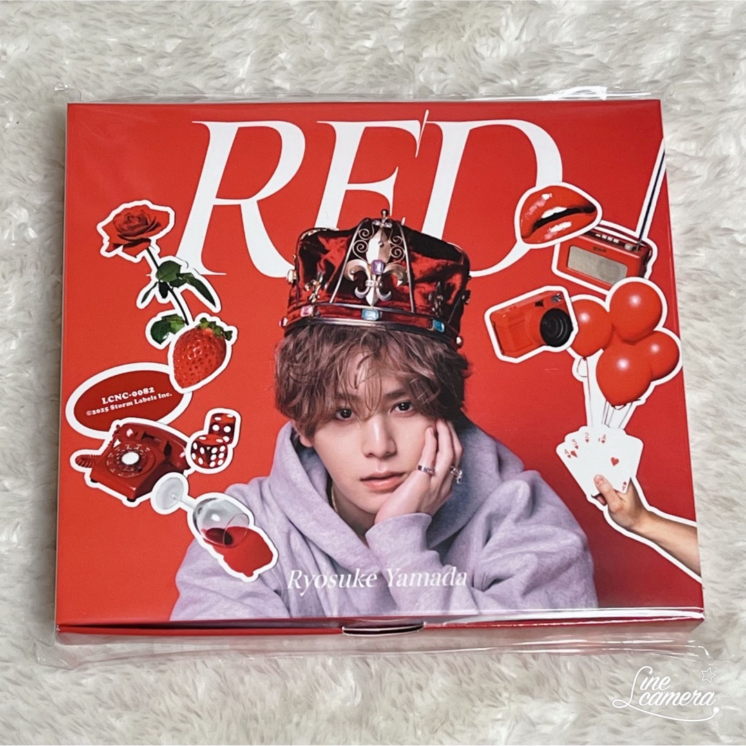特典抜けなし 山田涼介 ファミクラストア 限定 Deep RED盤 新品
